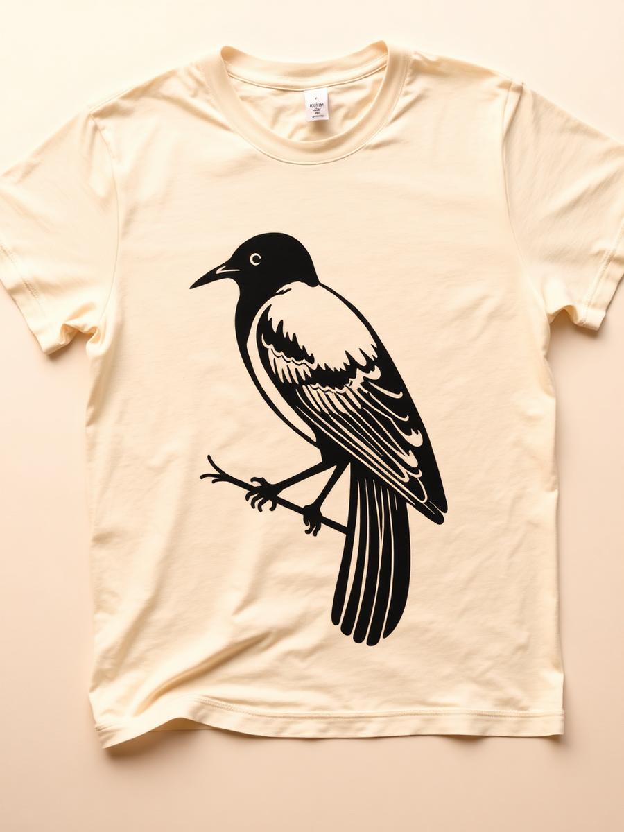 Linocut Bird Tee